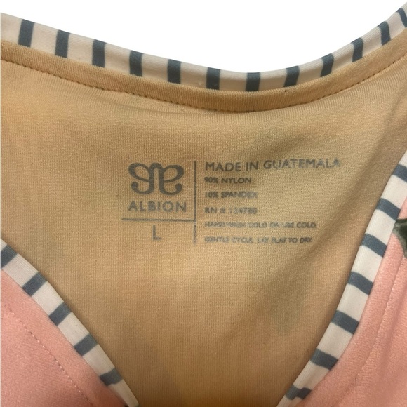 ALBION Island Fever Bombshell Zip One Piece Swimsuit - Picture 4 of 5